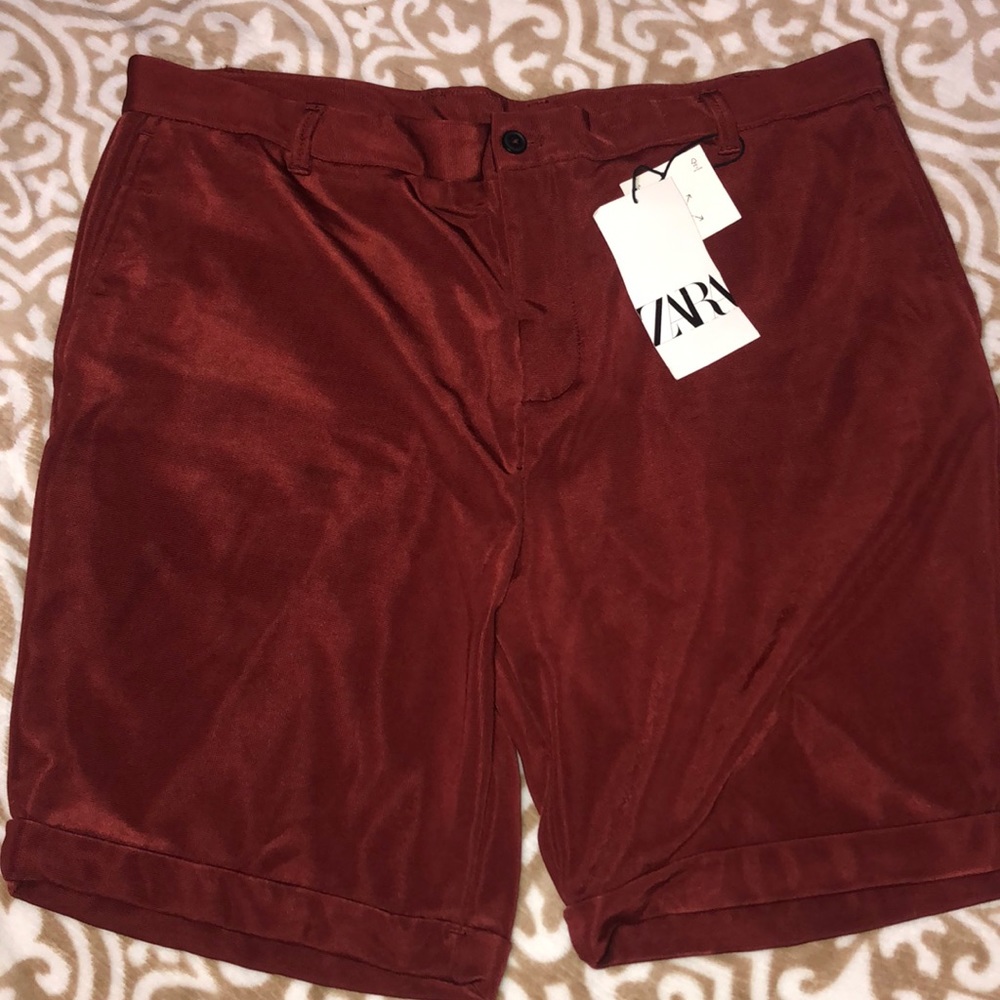 ZARA CAPRIS FOR MEN !! Color RED
